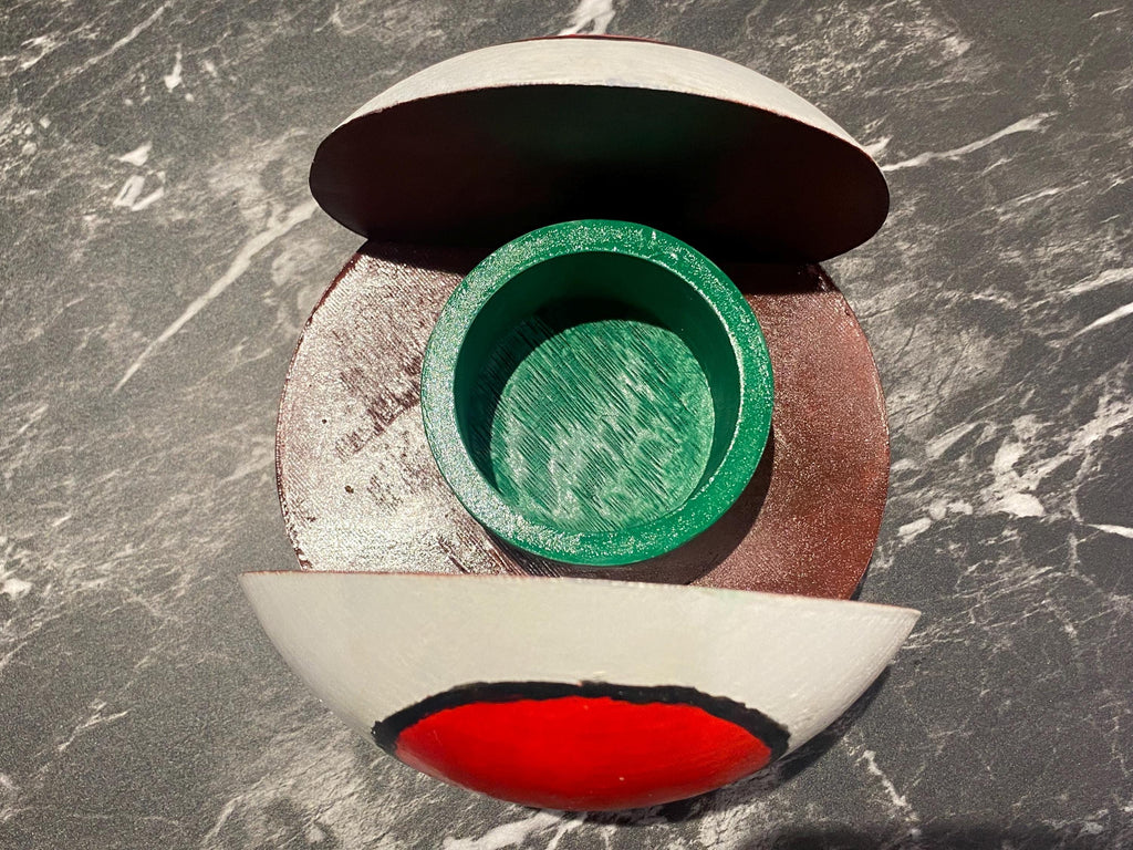 Toad-Inspired Controller Stand with Hidden Warp Pipe Storage – Hand Painted & compatible with standard controllers(PS4,PS5 and Xbox)