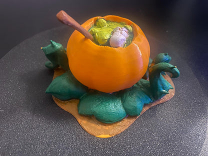 Last war Pumpkin base desktop display (Hand painted)