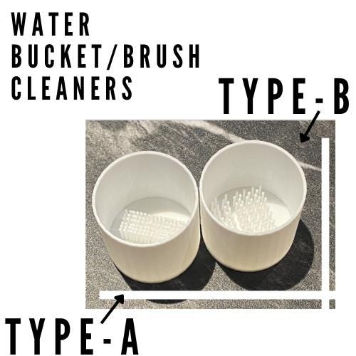 Compact Paint Station Set: All-in-One Painting Organizer