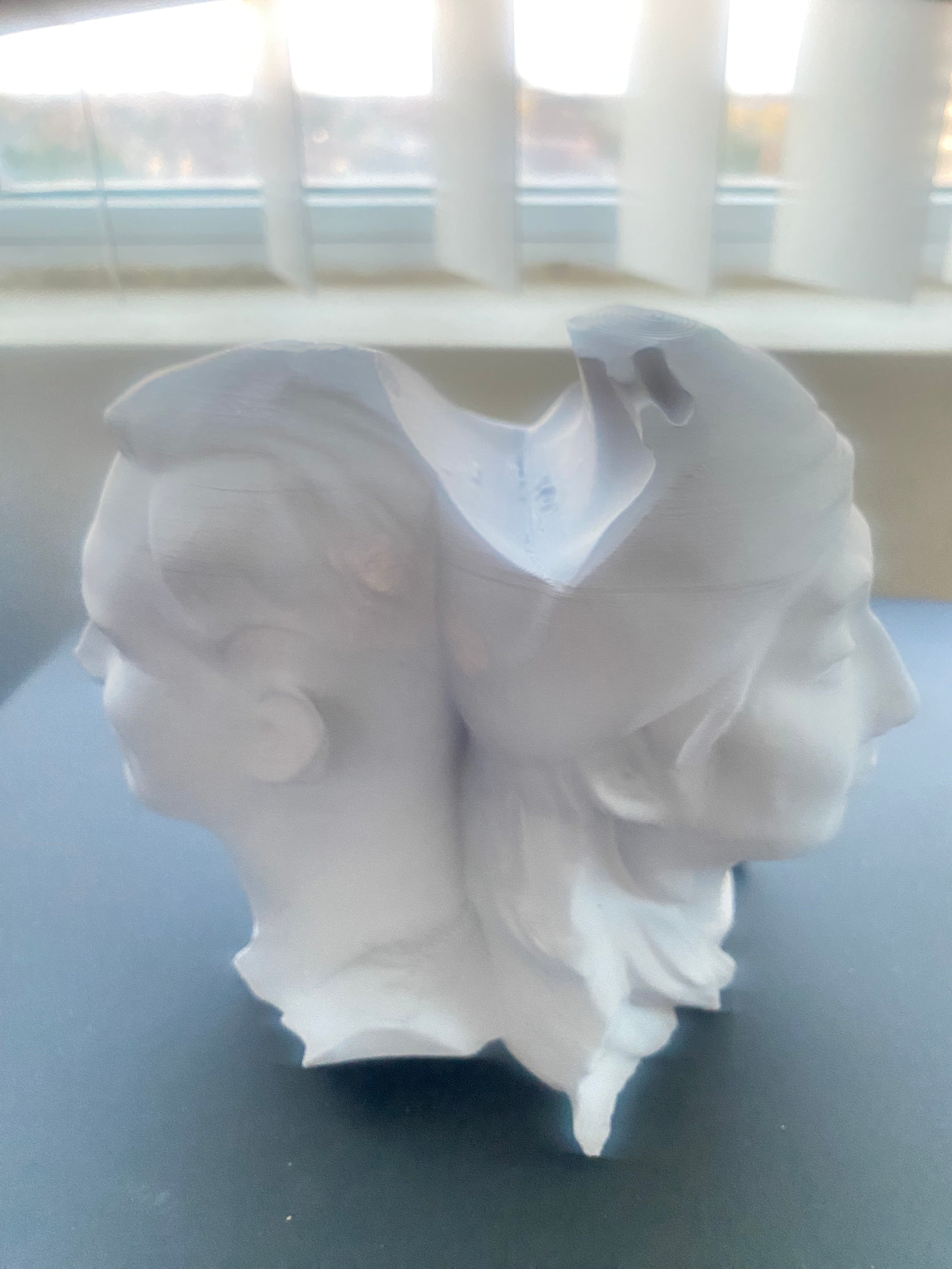 Hand painted custom statue