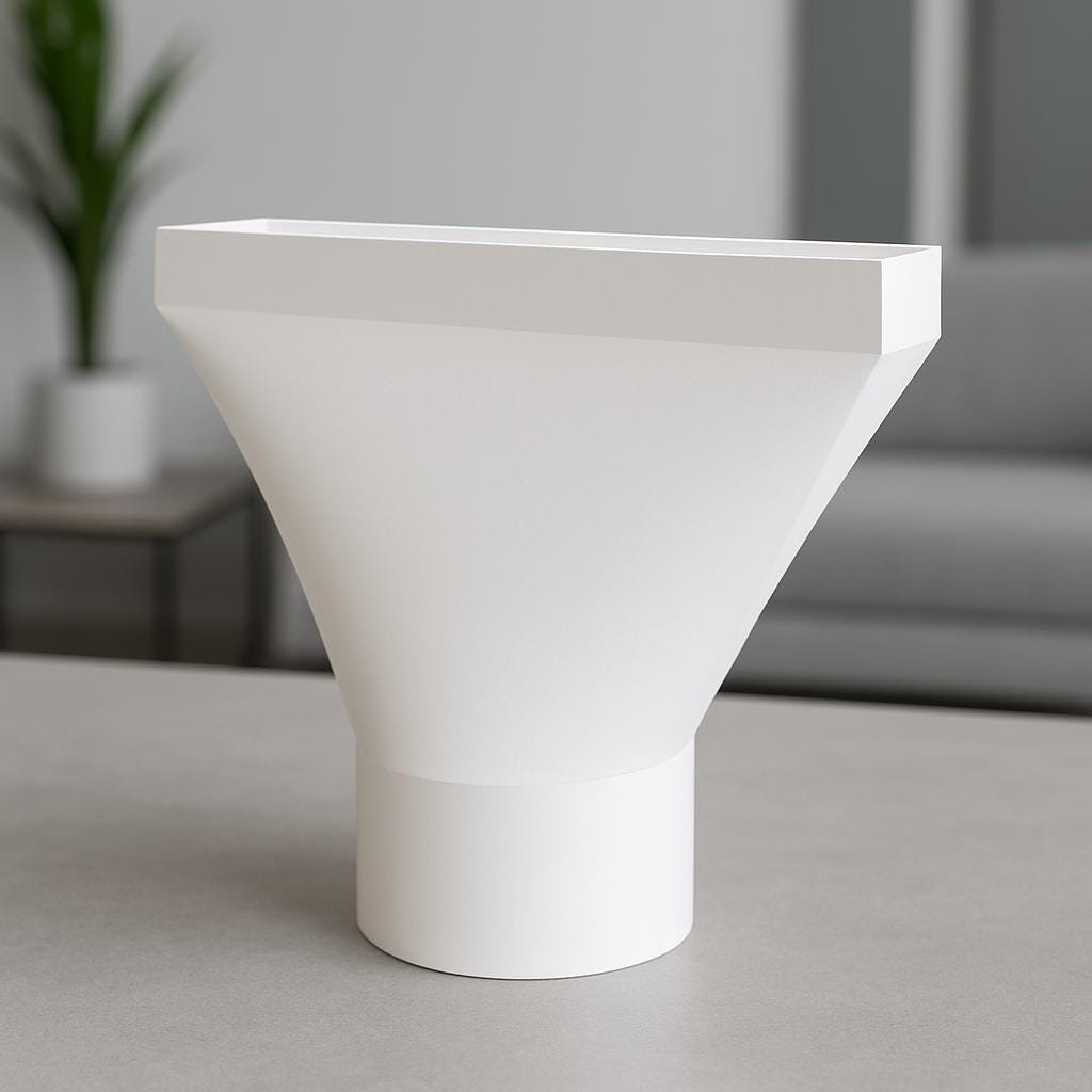 6" AC Hose Door Adapter